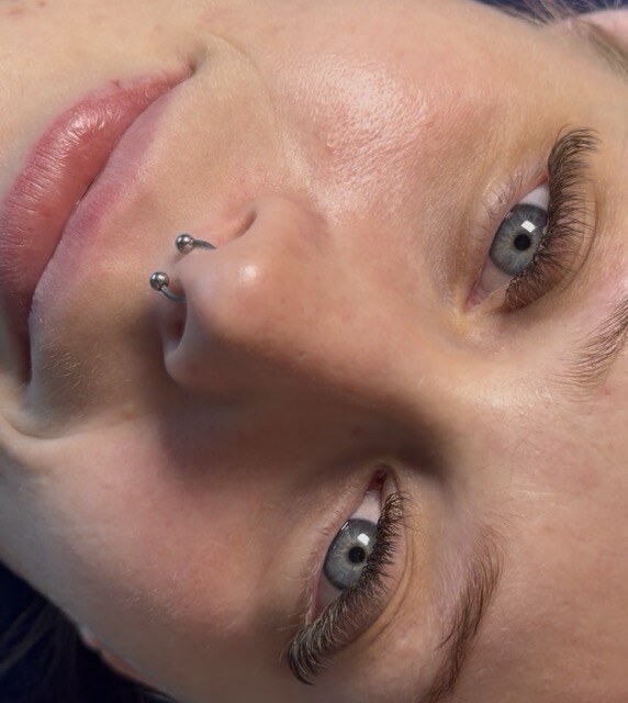 3D Volume lash extensions result